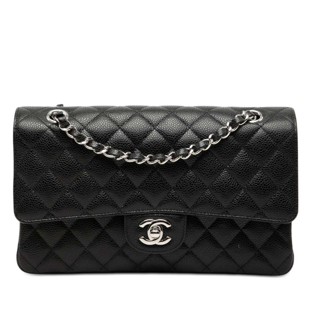 Chanel Medium Classic Caviar Double Flap