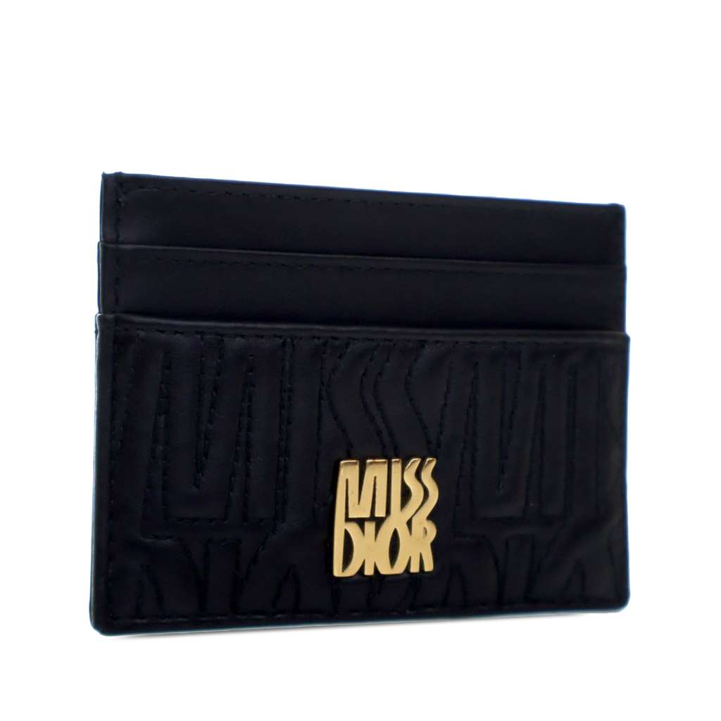 Dior Quilted Calfskin Miss Dior Freesia Card Holder - 3