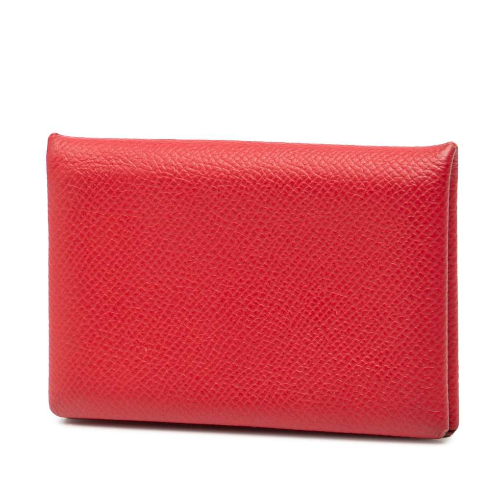 Hermès Epsom Calvi Card Holder - 2