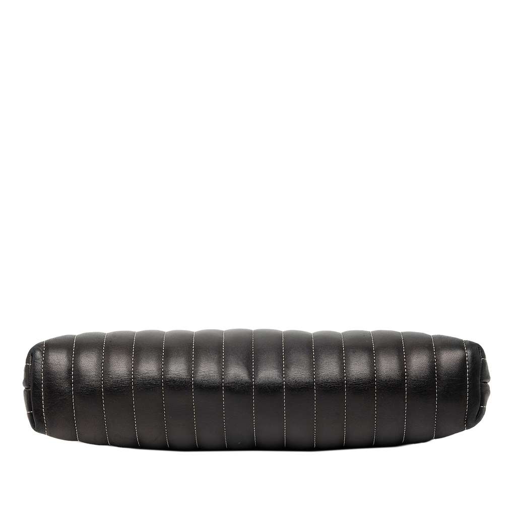 Chanel Quilted Lambskin Mademoiselle Ligne Clutch - 3