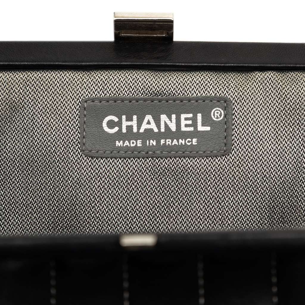 Chanel Quilted Lambskin Mademoiselle Ligne Clutch - 5