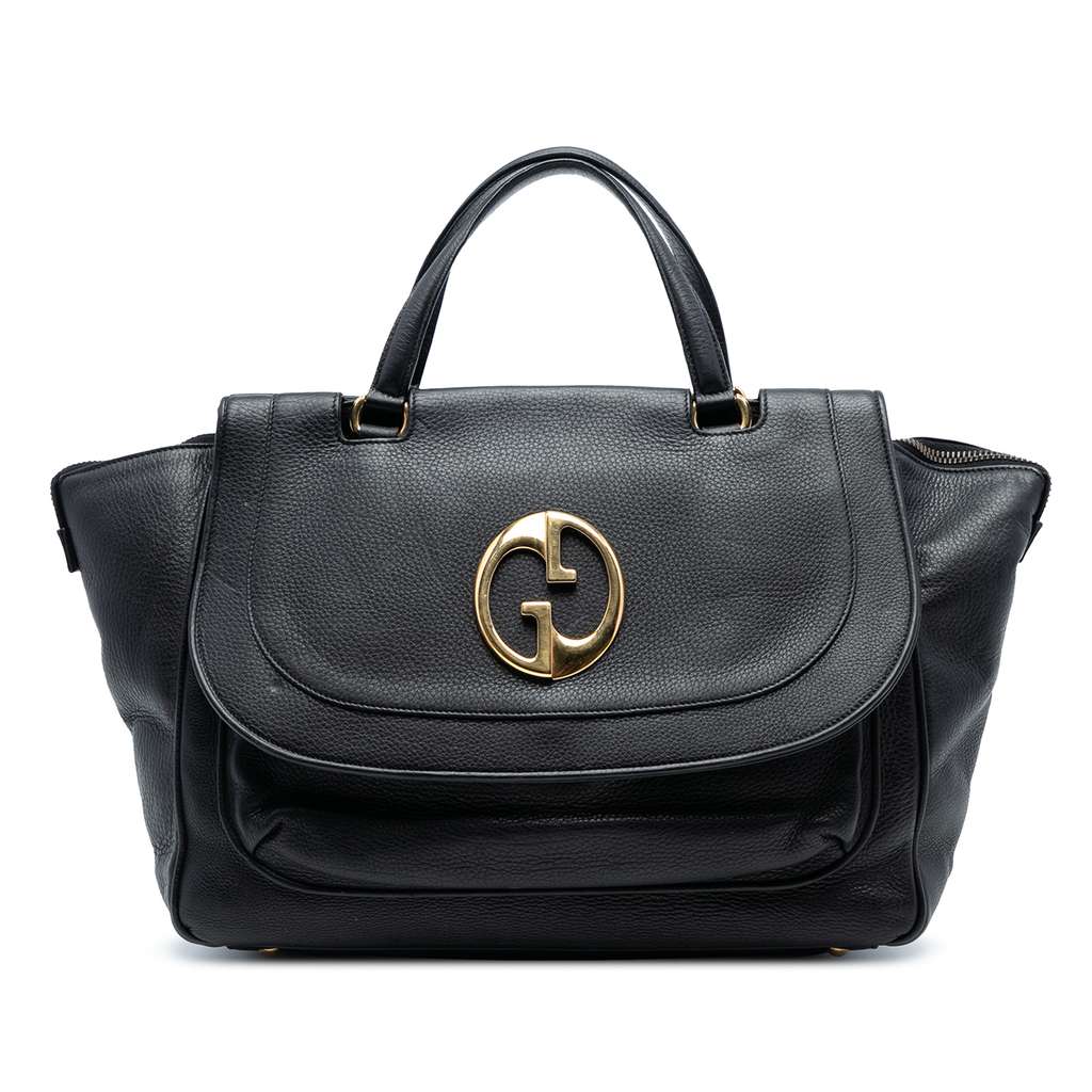 Gucci Medium Leather 1973 Handbag