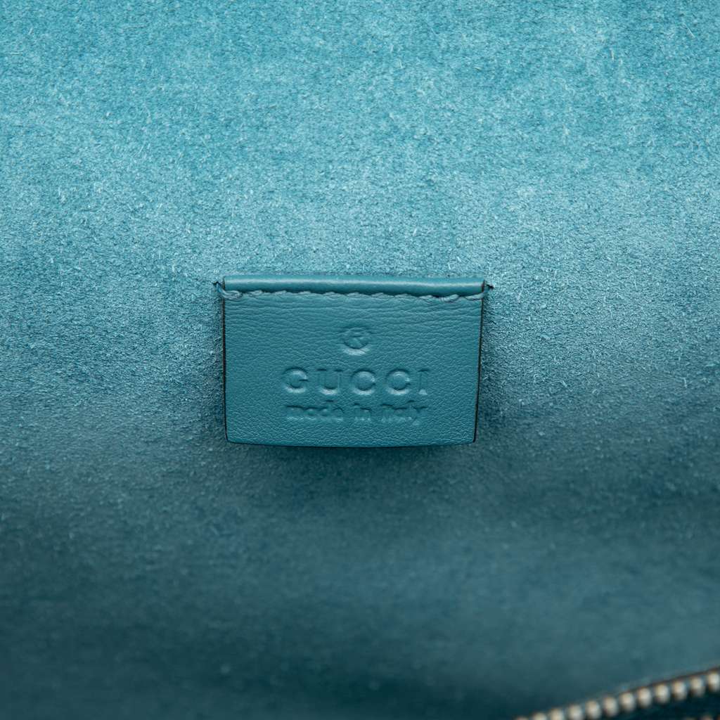 Gucci Medium GG Supreme Embroidered Angry Cat Dionysus Shoulder Bag - 5