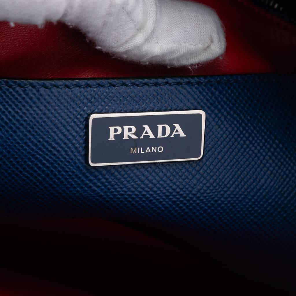 Prada Saffiano Cuir Twin Tote - 5