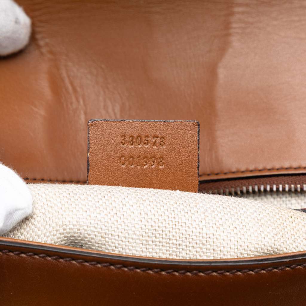 Gucci Medium Leather Lady Web Crossbody - 5