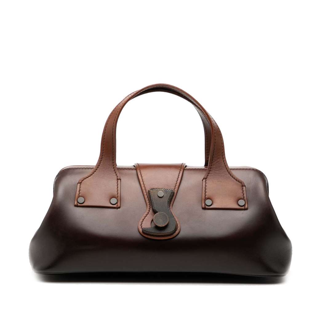 Gucci Ombre Leather Bowler Bag