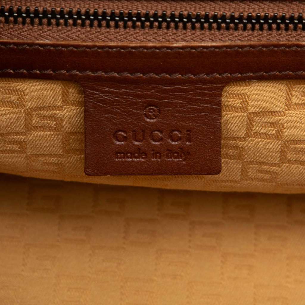 Gucci Ombre Leather Bowler Bag - 5