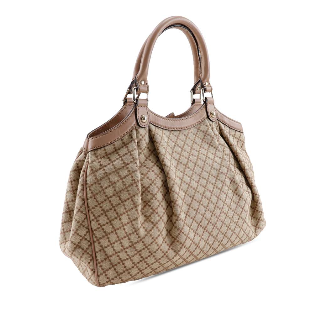 Gucci Medium Diamante Canvas Sukey Tote - 3