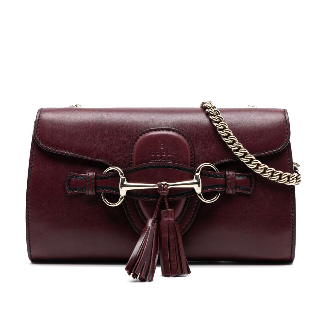 Gucci Small Leather Emily Crossbody