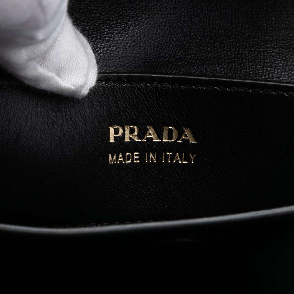 Prada Large Saffiano Cuir Double Satchel - 5