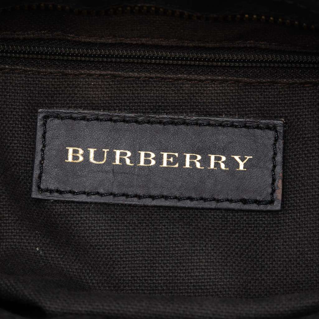 Burberry Haymarket Check Coated Canvas Hartham Crossbody - 5