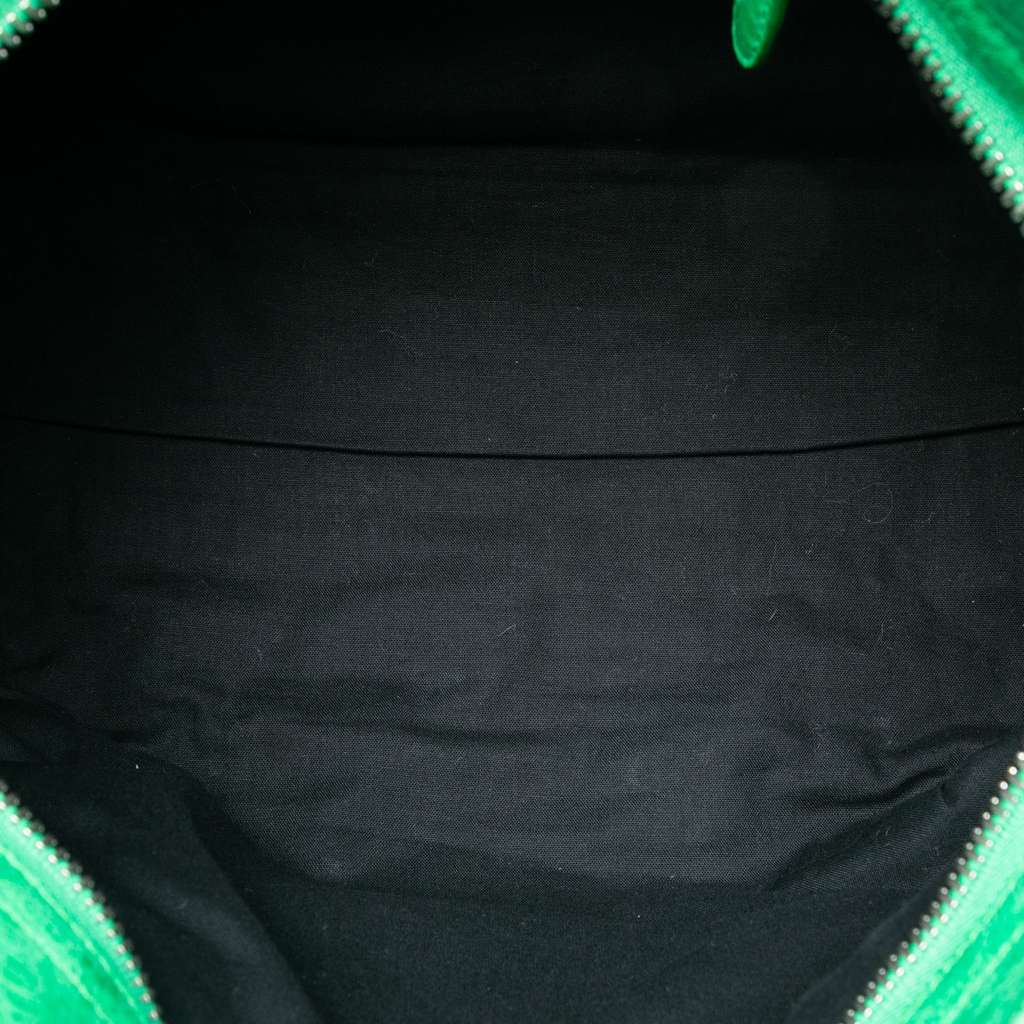 Balenciaga Lambskin Motocross City Giant Brogues Satchel - 4