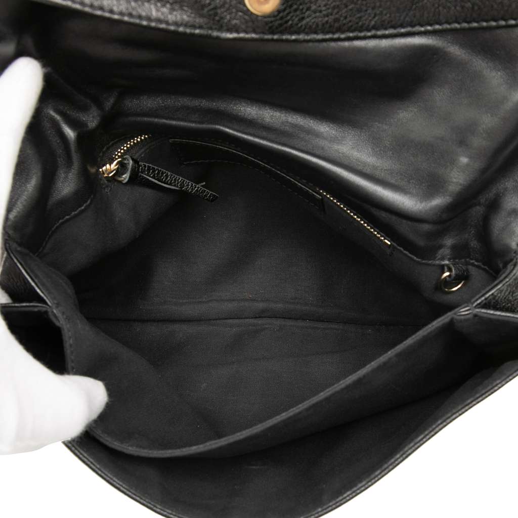 Balenciaga Chevre Motocross Classic Metallic Edge Envelope Clutch - 4