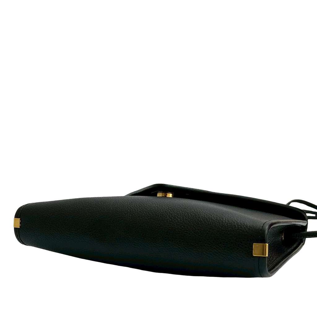 Saint Laurent Leather Envelope Flap Crossbody - 4