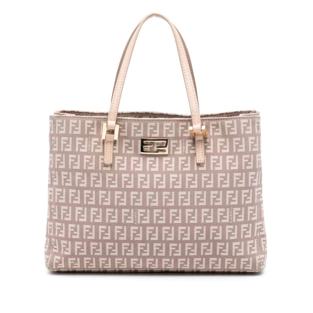 Fendi Small Zucchino Canvas Tote