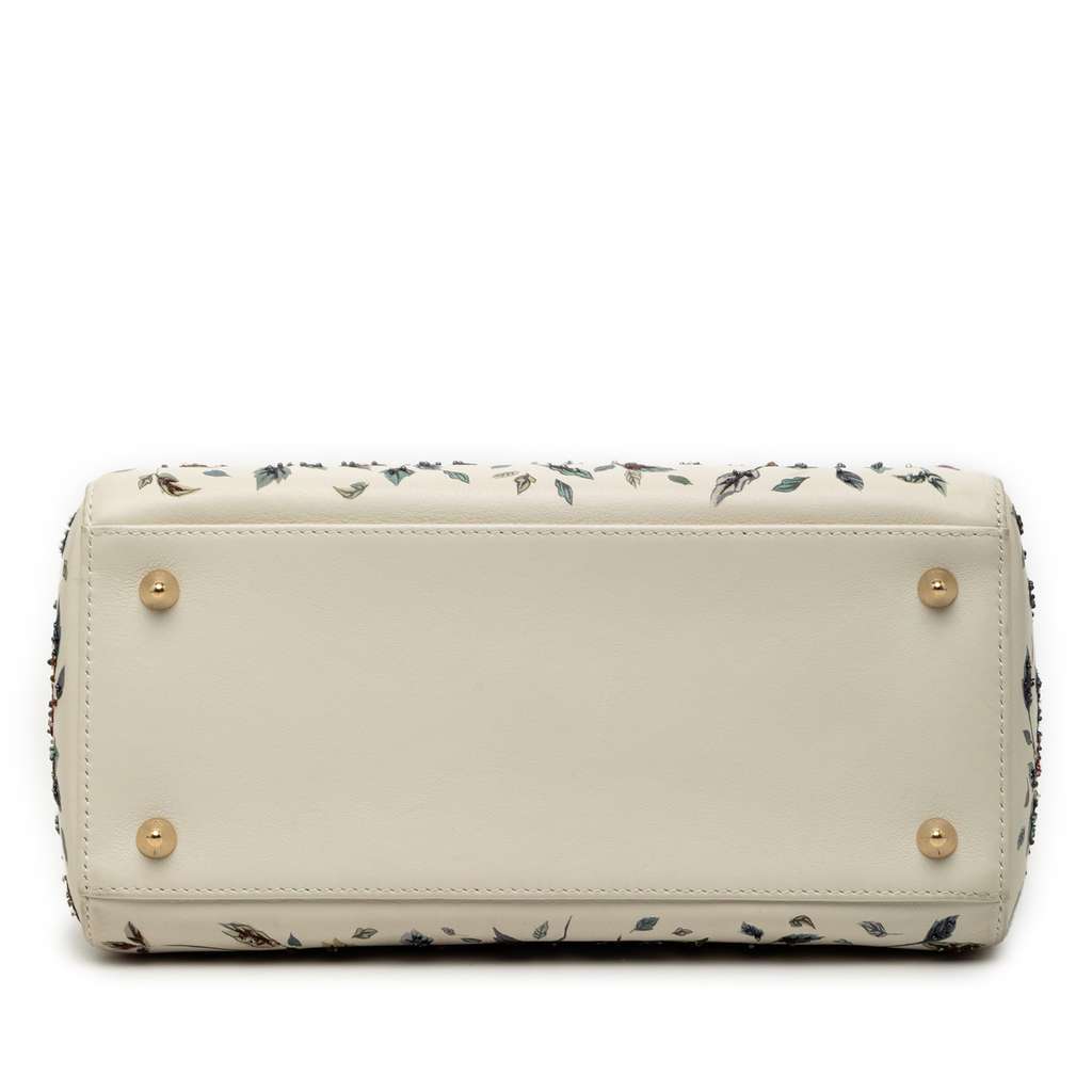 Dior Medium Calfskin Beaded and Embroidered Earth Lady Dior - 3