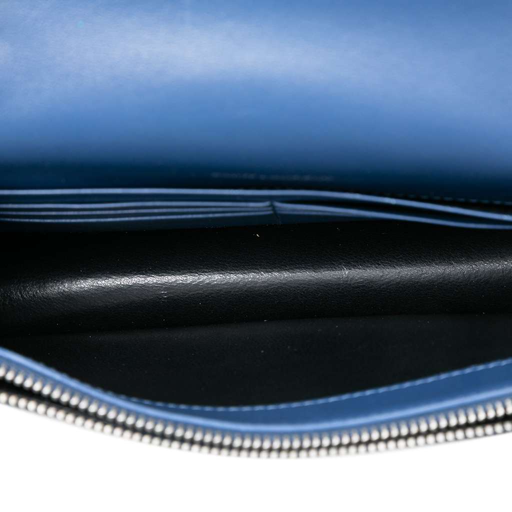 Saint Laurent Smooth Calfskin Monogram Kate Tassel Wallet on Chain - 4