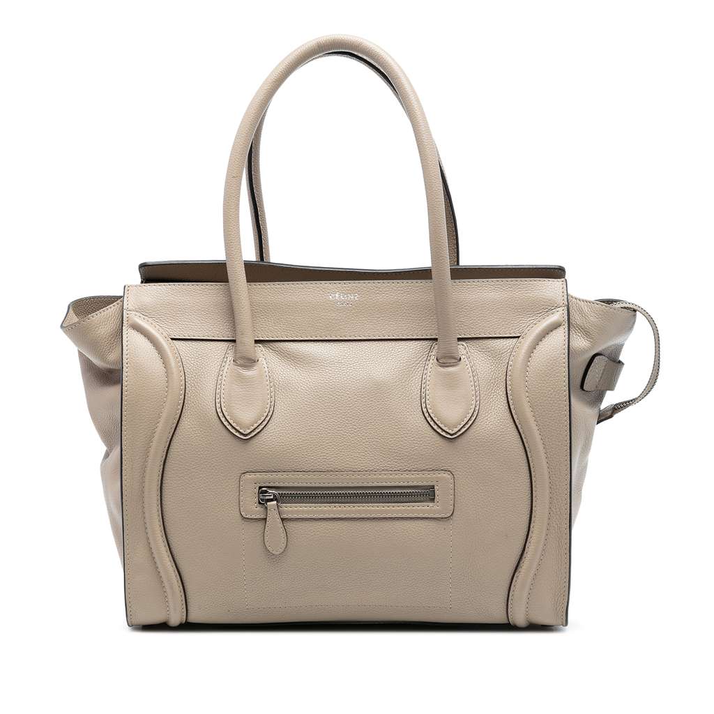 Celine Mini Luggage Leather Tote Bag
