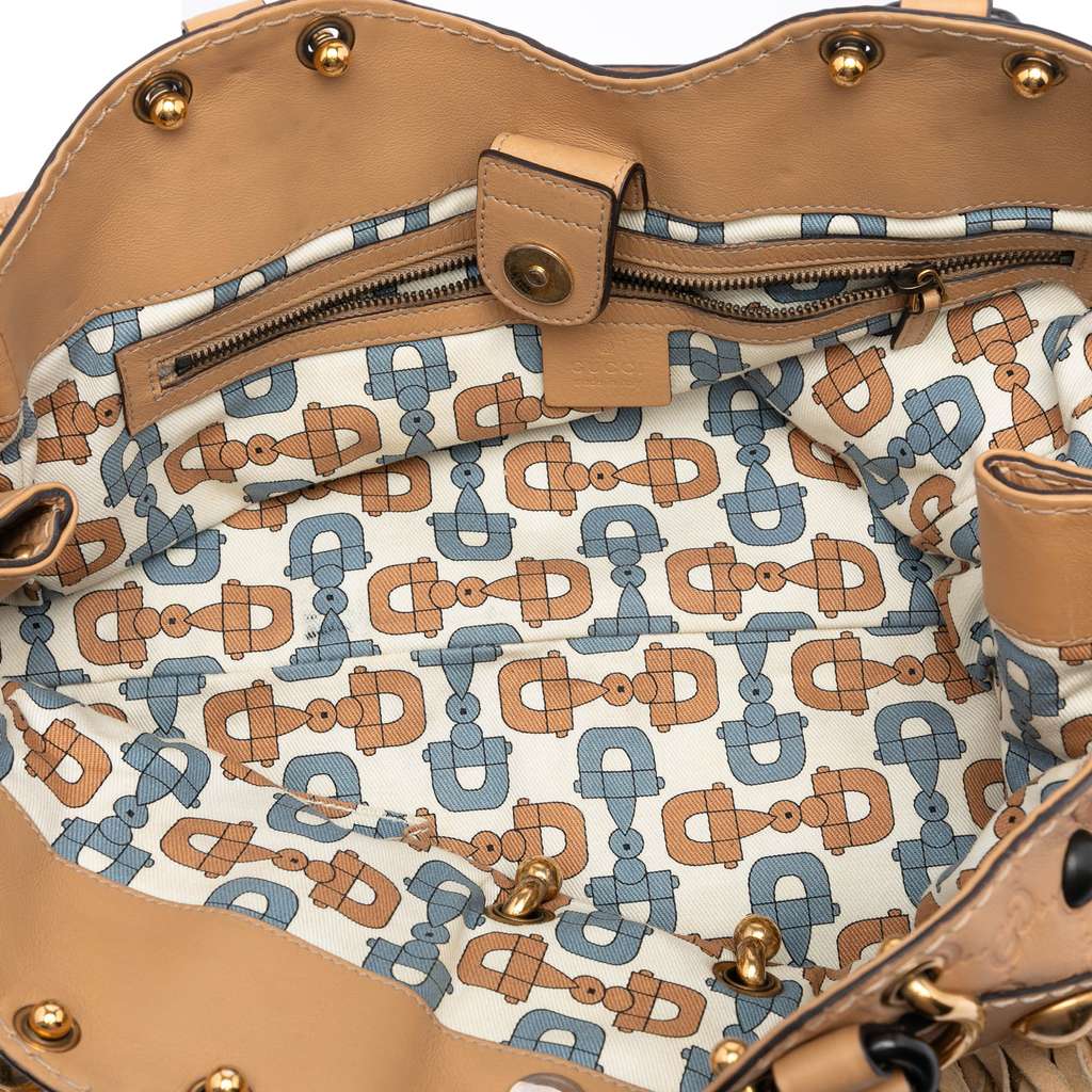 Gucci Guccissima Babouska Fringe Tote - 4