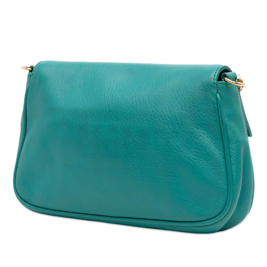 Fendi Leather Fendista Pochette Crossbody - 2