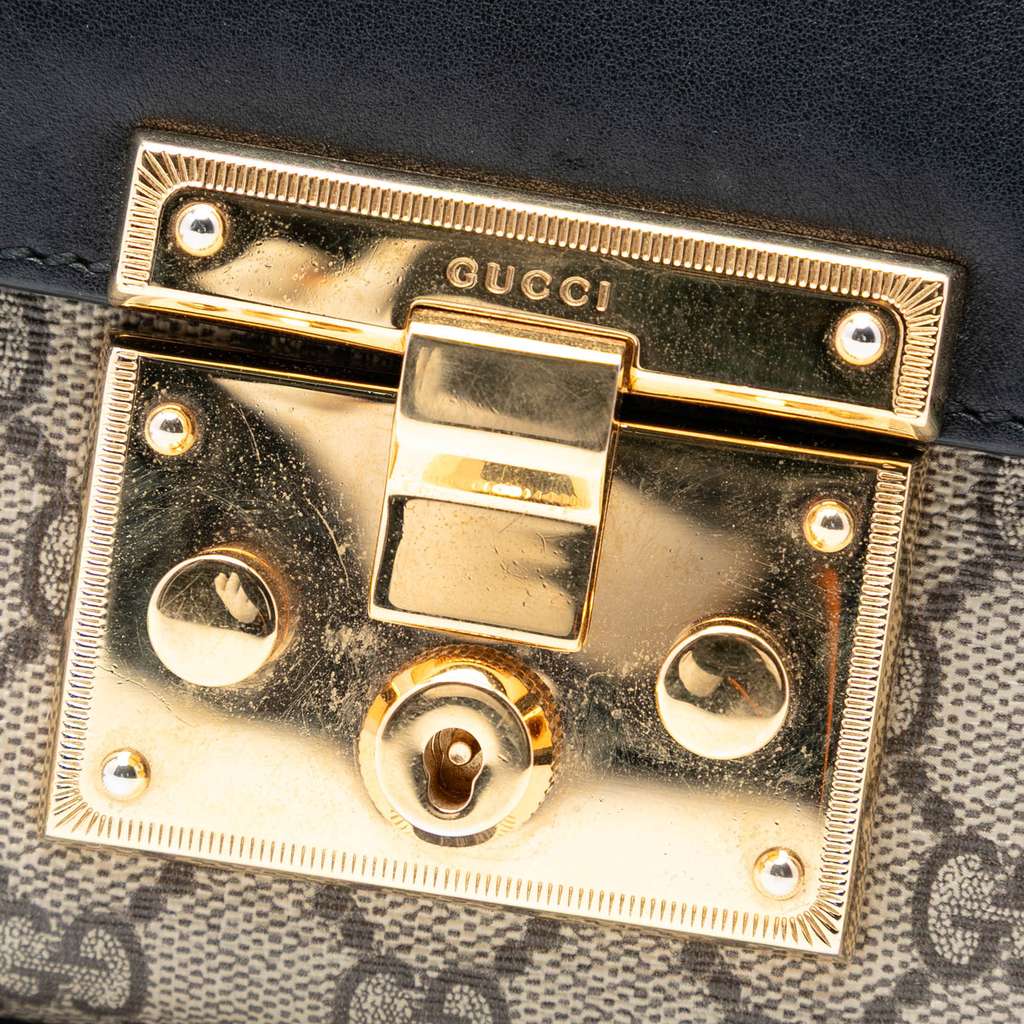 Gucci Small GG Supreme Padlock Crossbody - 5