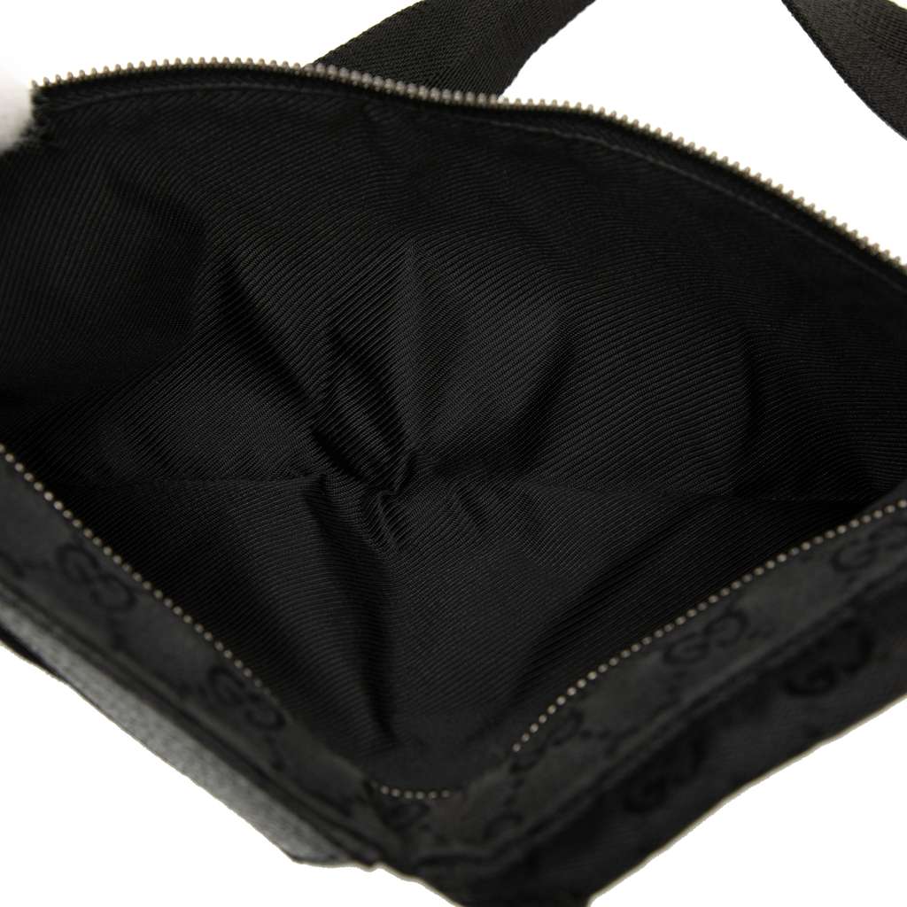 Gucci GG Canvas Double Pocket Belt Bag - 4