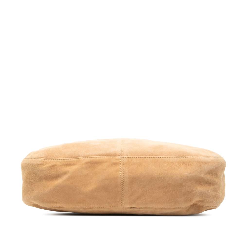 Fendi Suede FF Shoulder Bag - 3