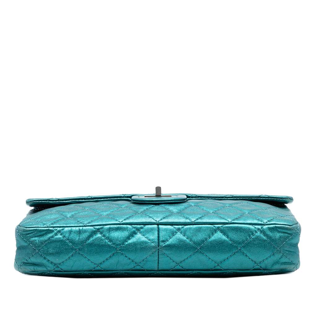 Chanel Quilted Metallic Calfskin Reissue 2.55 Flap 226 - 3