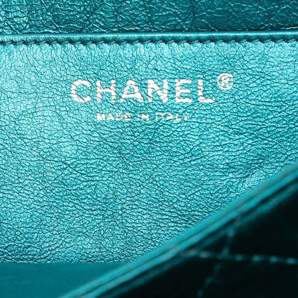 Chanel Quilted Metallic Calfskin Reissue 2.55 Flap 226 - 5