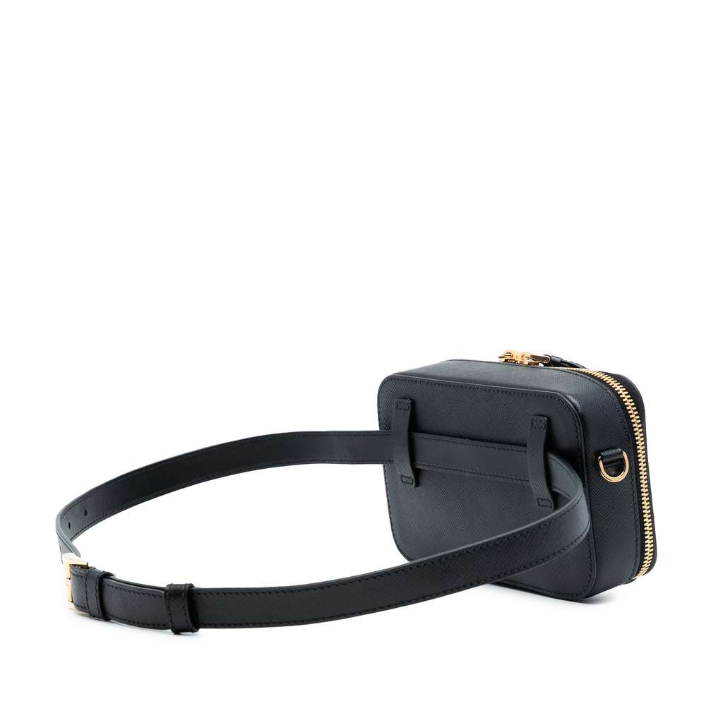 Prada Saffiano Odette Convertible Belt Bag - 2