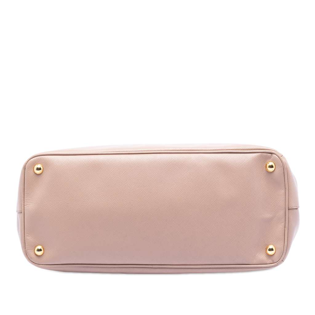 Prada Large Saffiano Lux Galleria Double Zip Satchel - 3