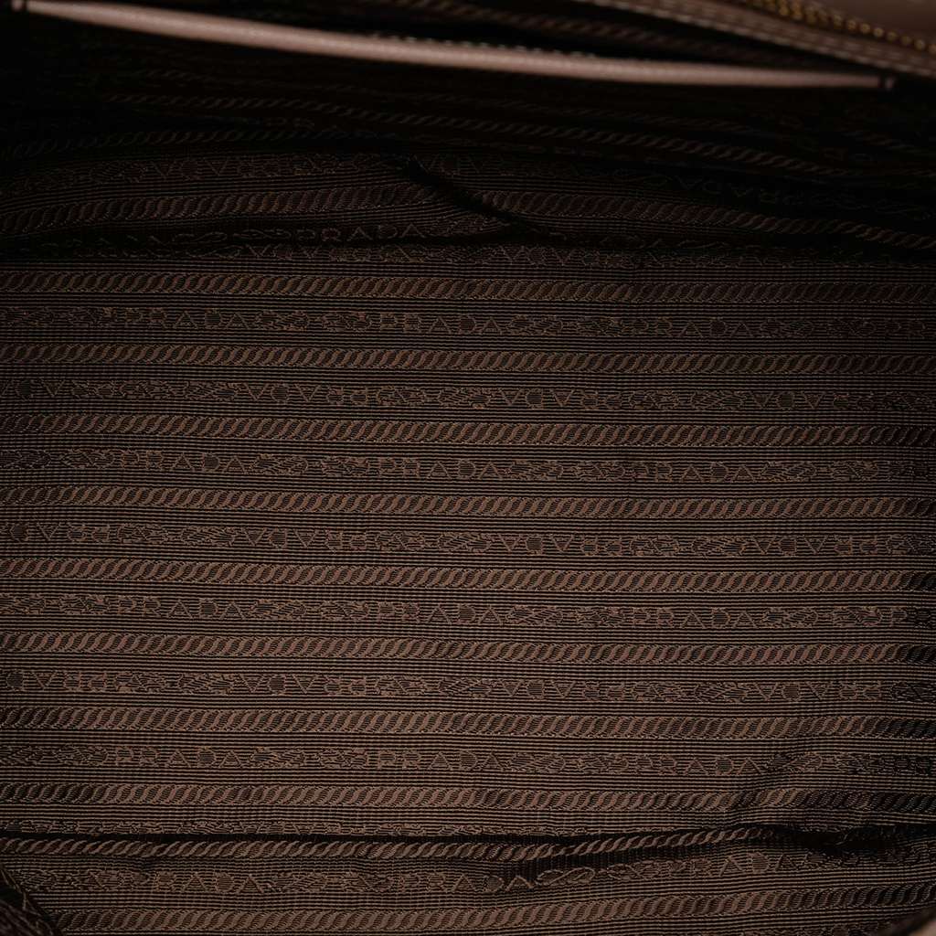 Prada Large Saffiano Lux Galleria Double Zip Satchel - 4