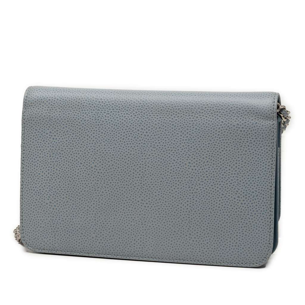 Chanel CC Caviar Wallet On Chain - 2