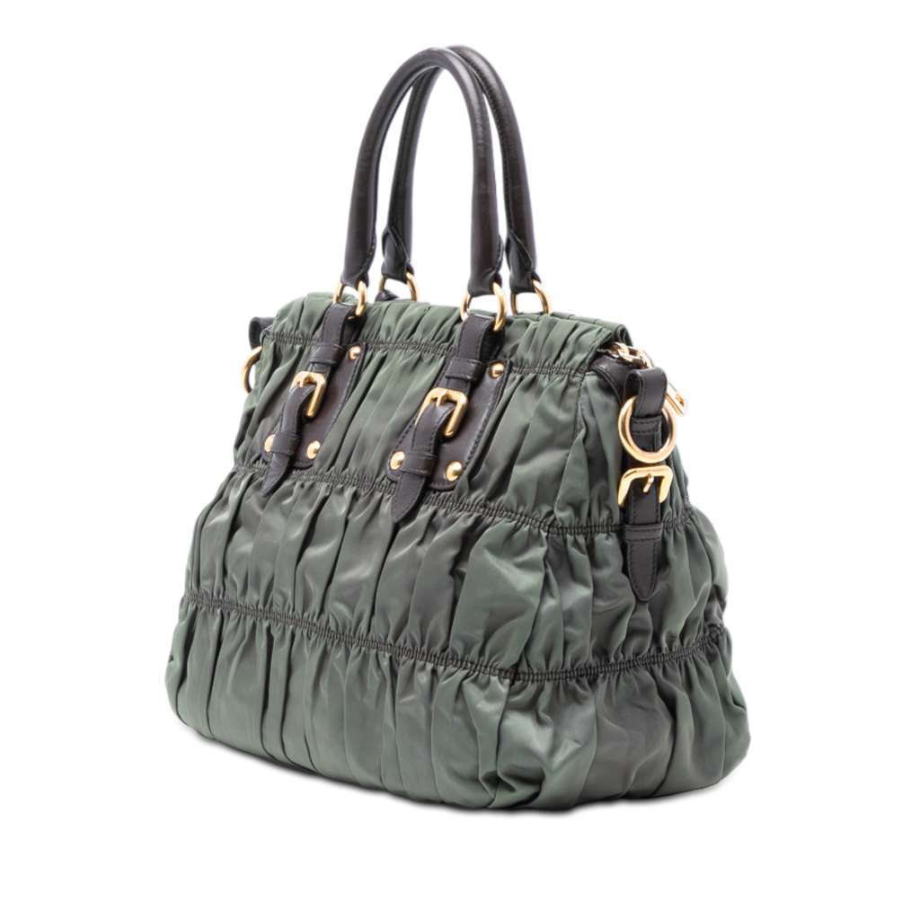 Prada Tessuto Gaufre Satchel - 2