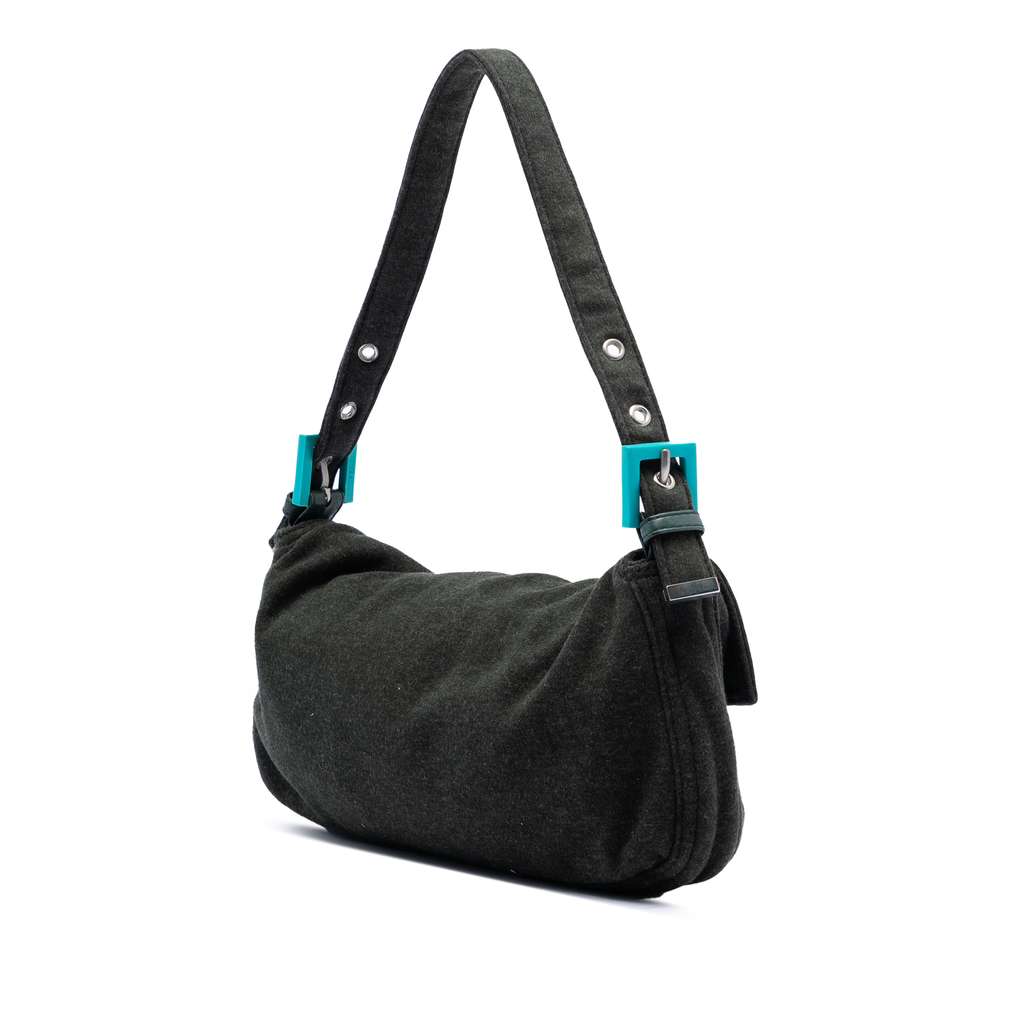 Fendi Wool Baguette - 2