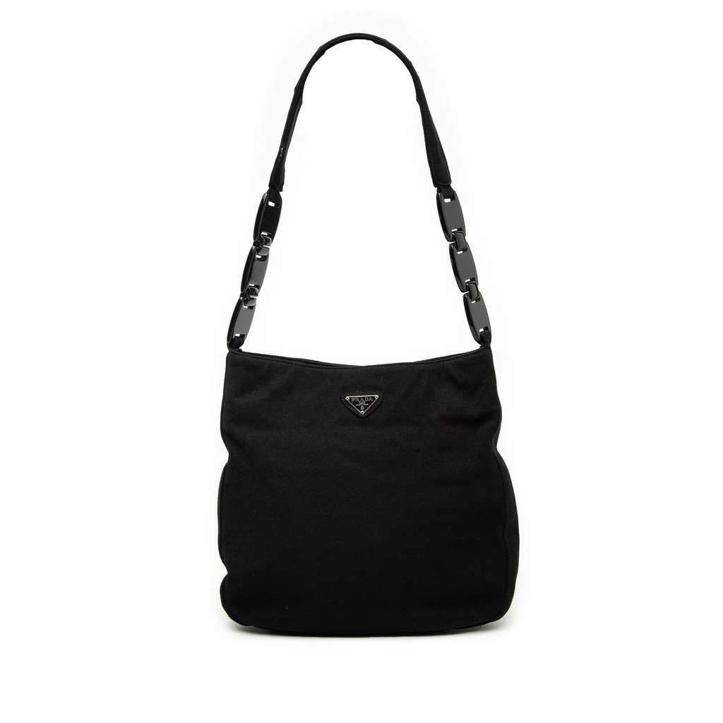 Prada Cotton Shoulder Bag
