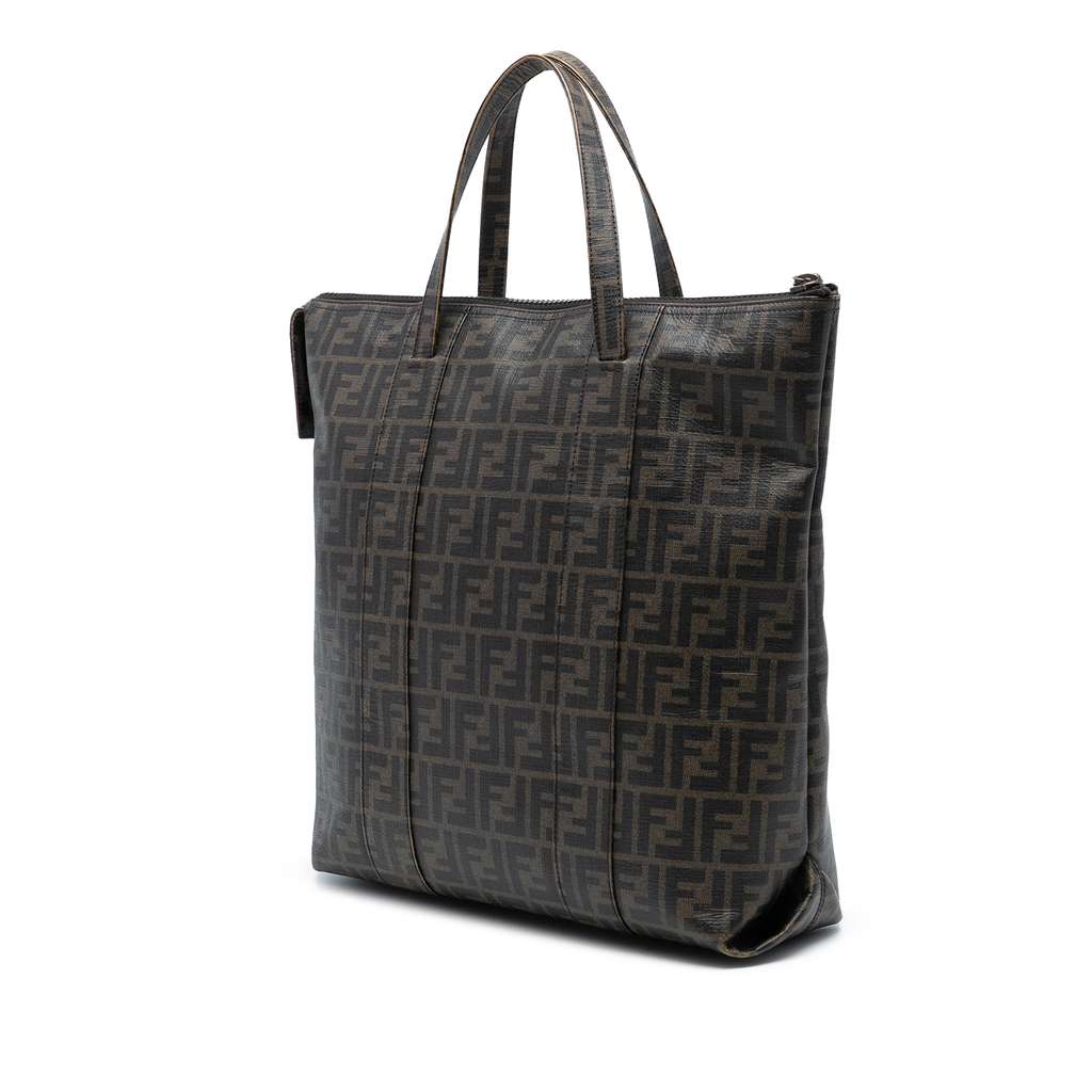 Fendi Zucca Coated Canvas Vertical Tote - 2