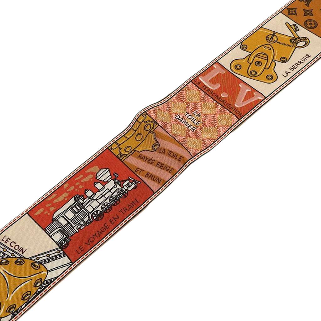 Louis Vuitton Jeu De Louis BB Silk Scarf - 5