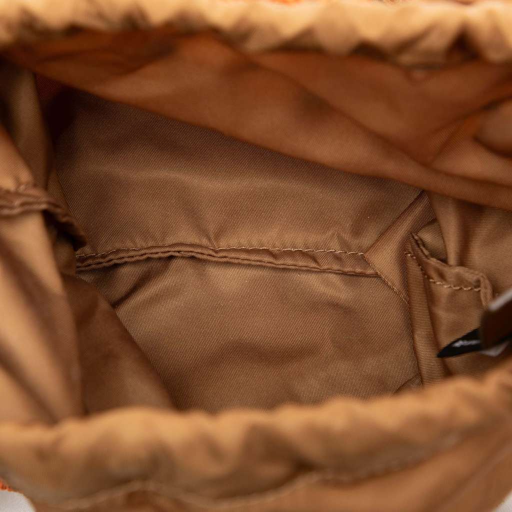 Prada Small Suede Macrame Noue Shoulder Bag - 4