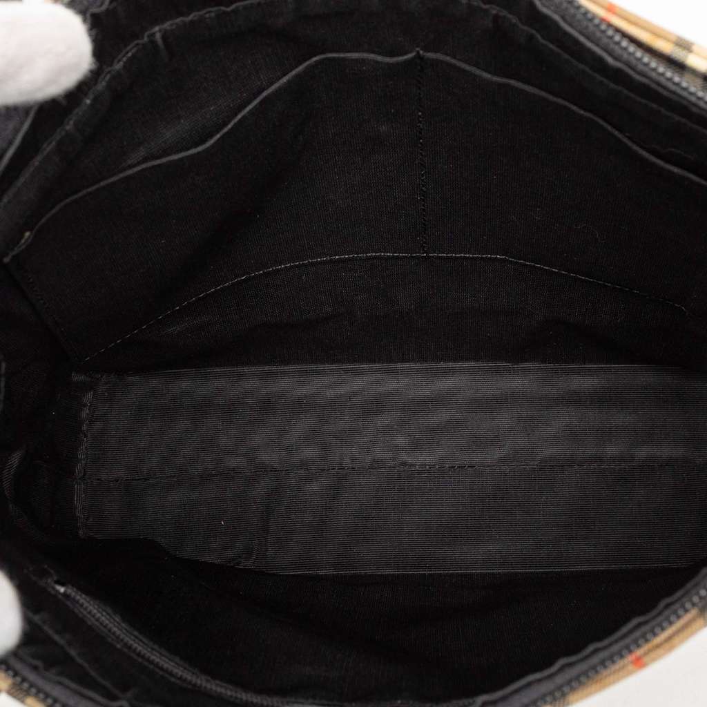 Burberry Haymarket Check Canvas Tote - 4