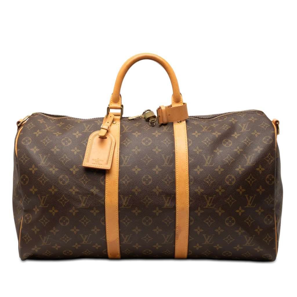 Louis Vuitton Monogram Keepall Bandouliere 50