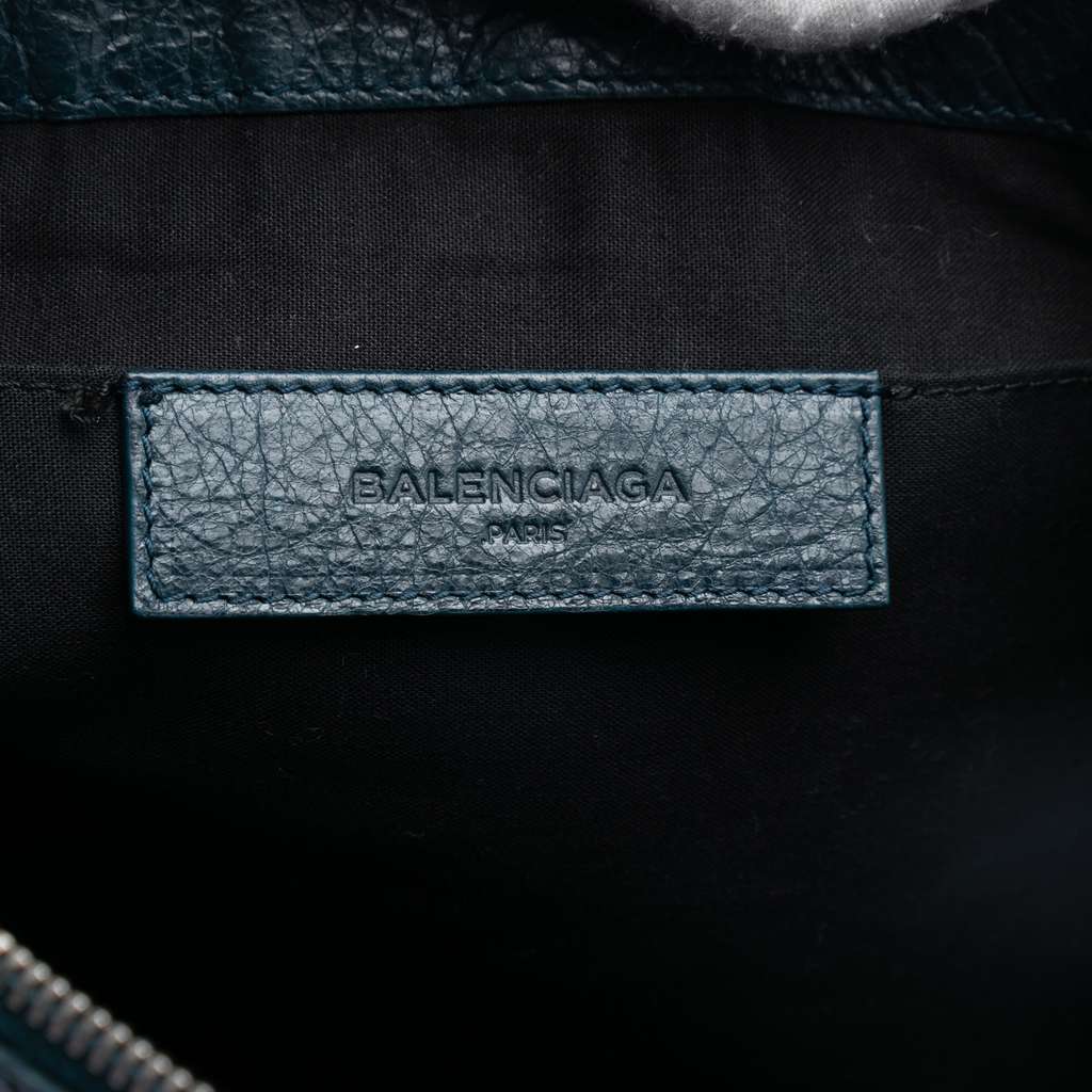 Balenciaga Lambskin Motocross Classic Clip L Clutch - 5