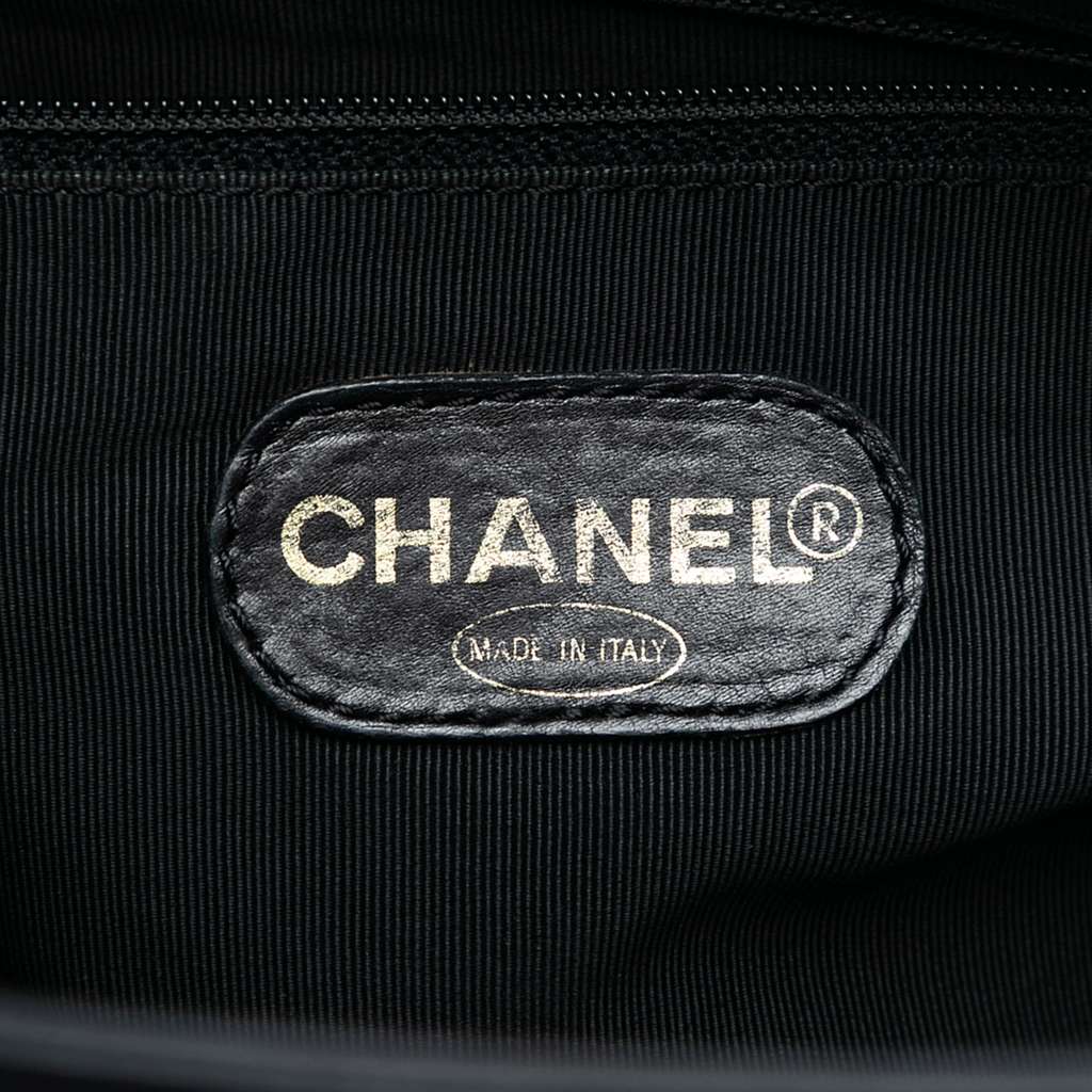 Chanel CC Caviar Tortoise Chain Tote - 5