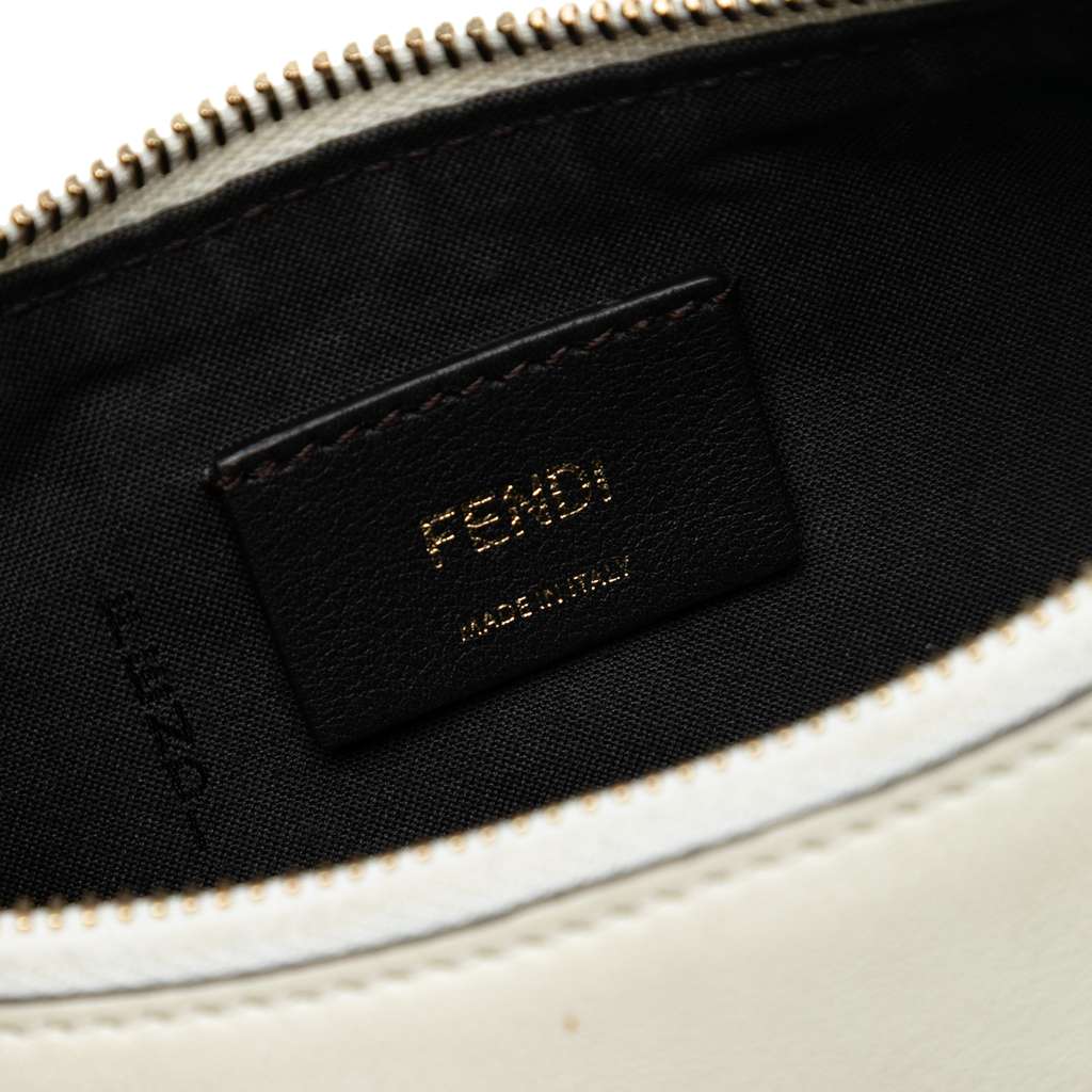Fendi Small Leather Fendigraphy Hobo - 5