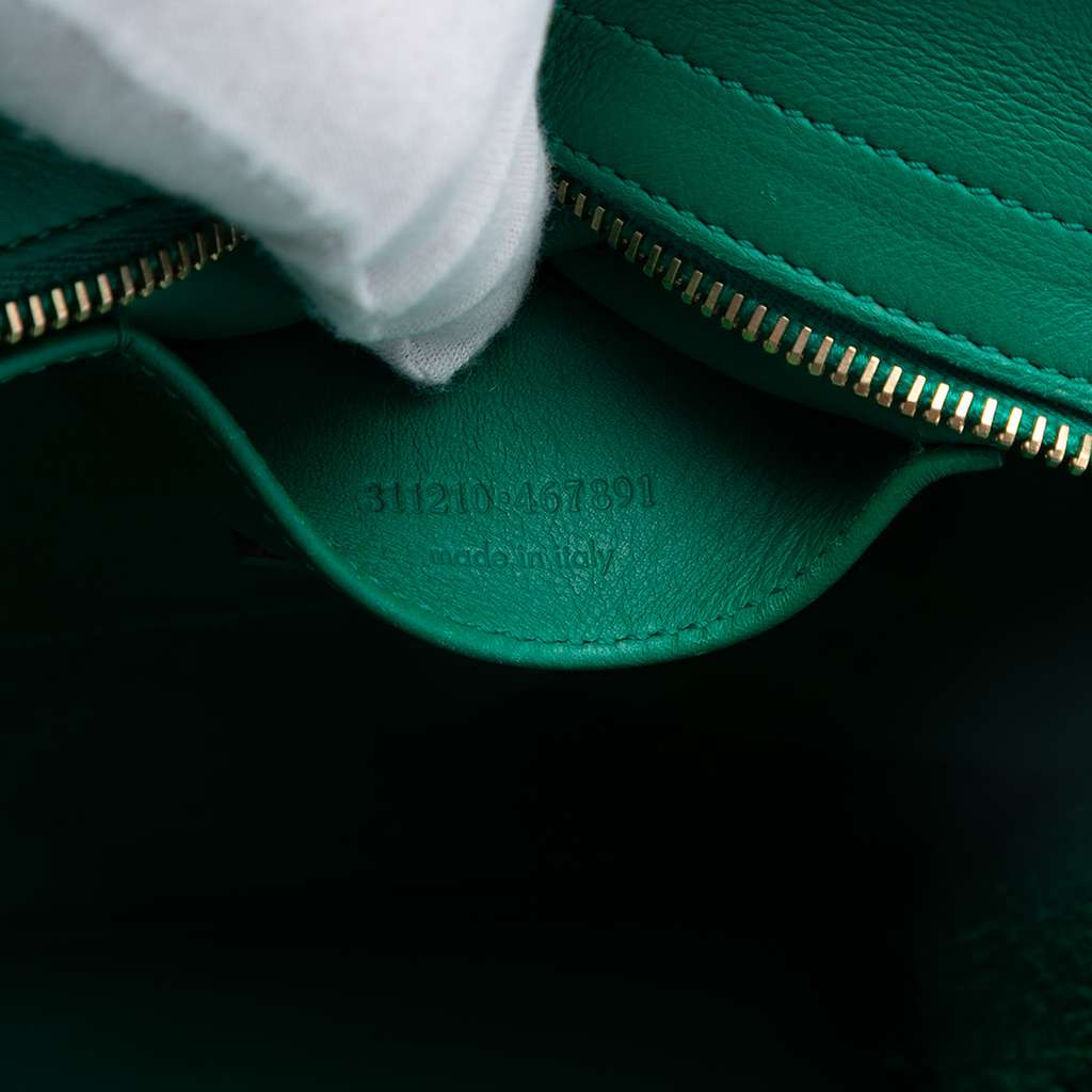 Saint Laurent Small Calfskin Cabas Chyc Satchel - 5