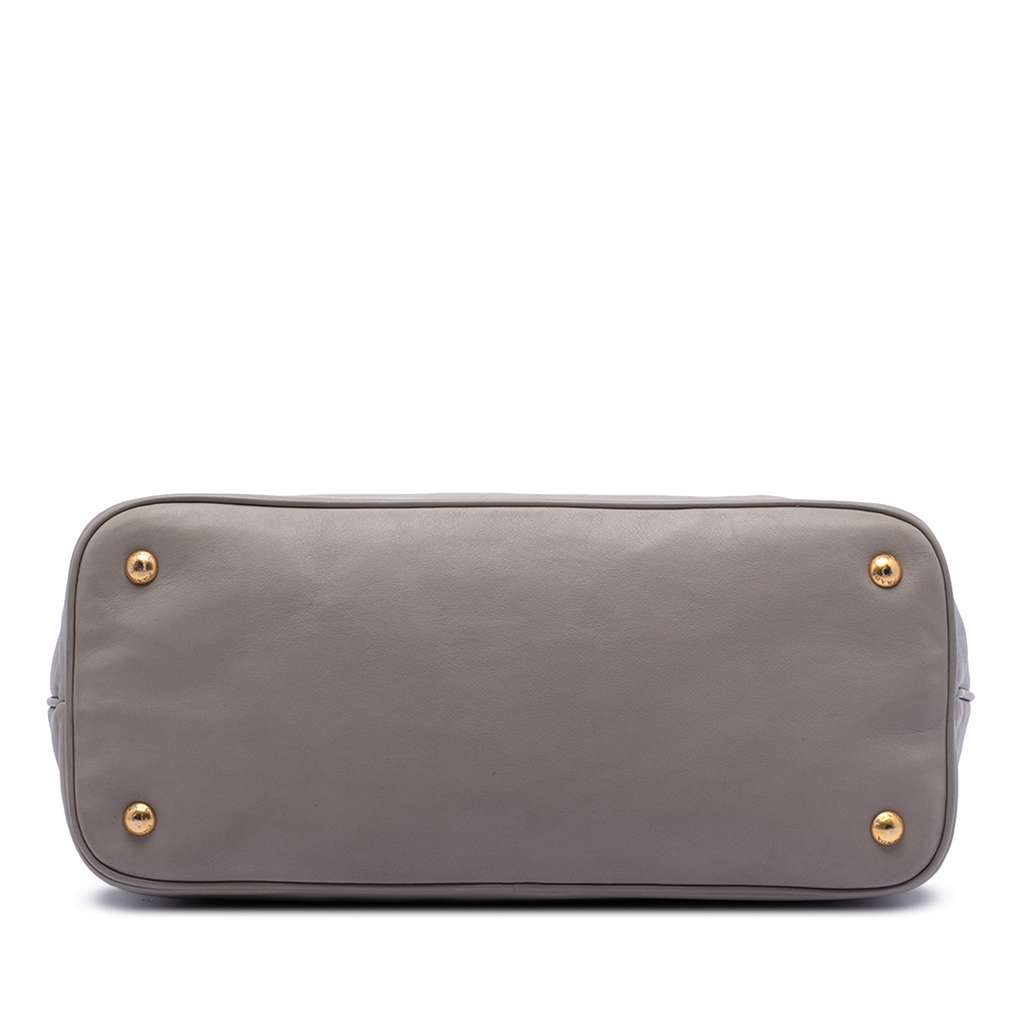 Prada Soft Calfskin Open Convertible Shopping Tote - 3