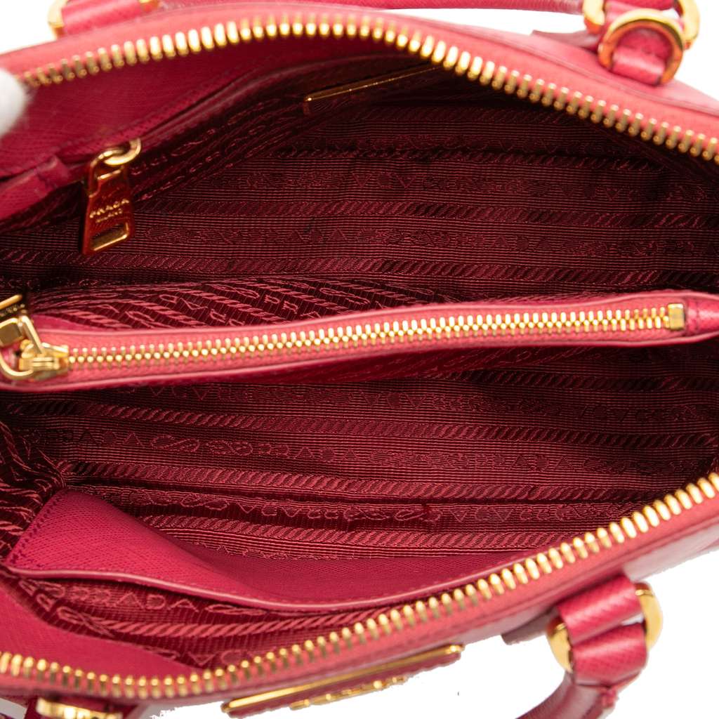 Prada Small Saffiano Lux Promenade Satchel - 4