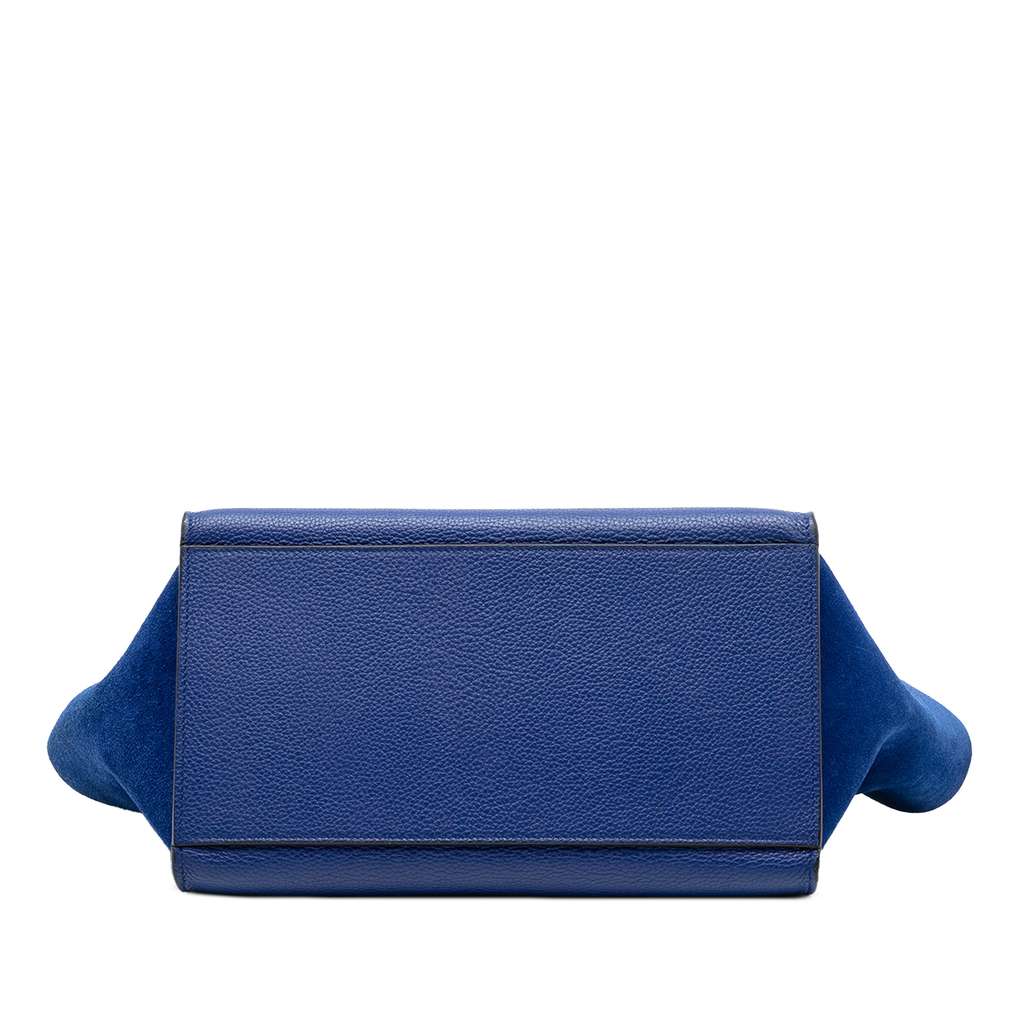 Celine Small Leather Trapeze Satchel - 3