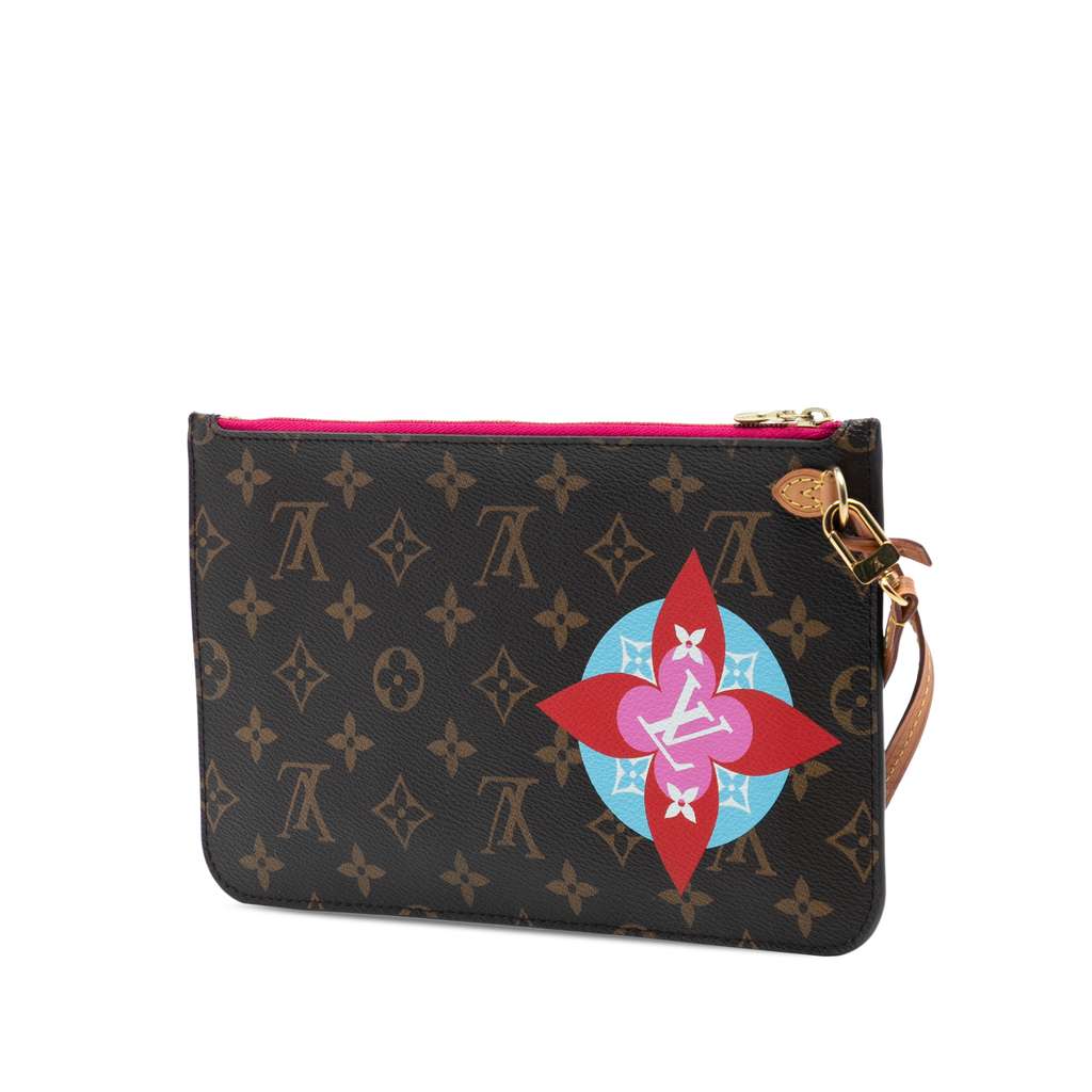 Louis Vuitton Monogram Patches Neverfull MM Pouch - 2