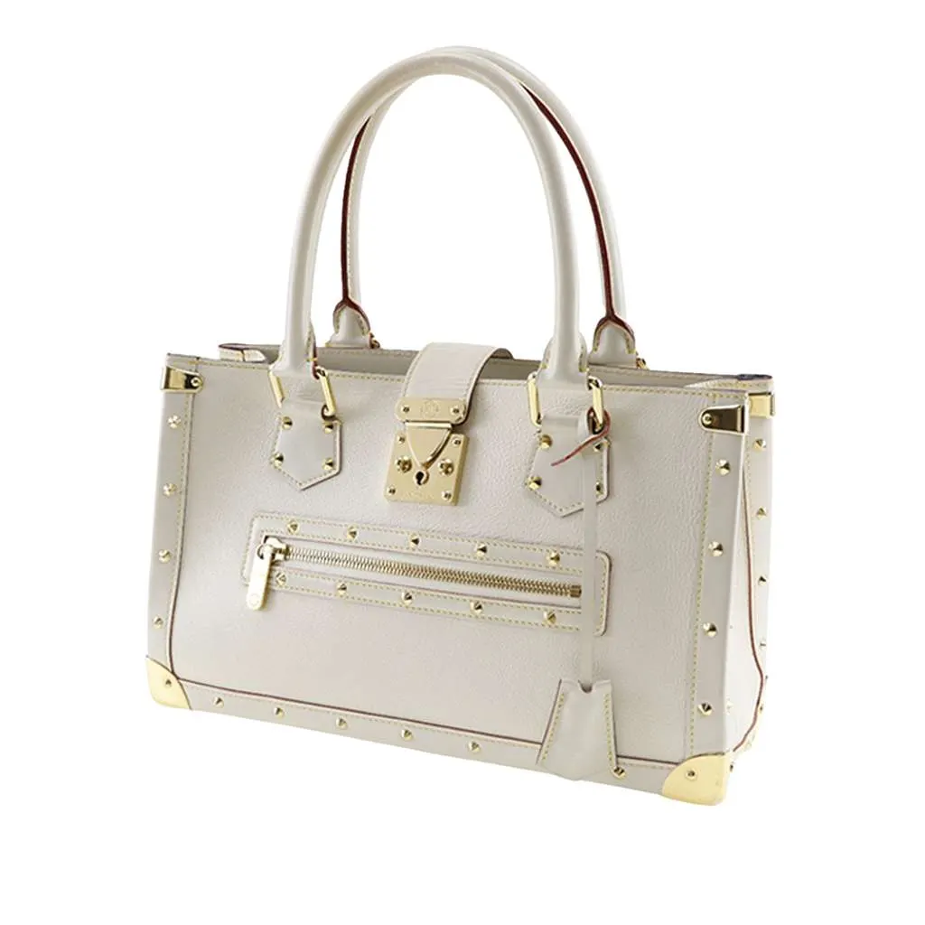 Louis Vuitton Suhali Le Fabuleux White Leather Very good - Back View
